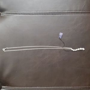 Sterling Silver and Cubic Zirconia Necklace